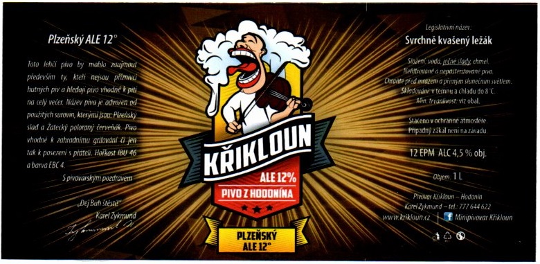 Plzensky Ale 12 1 L