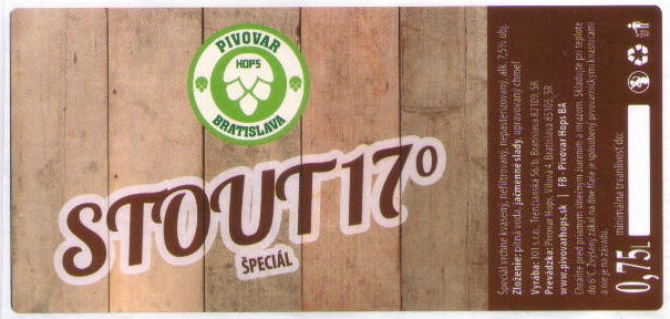 Bratislava - Hops - Stout 17