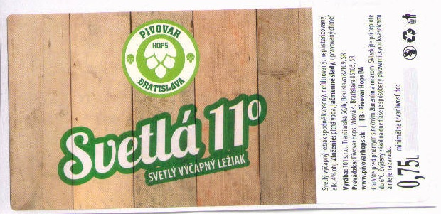 Bratislava - Hops - svetla 11