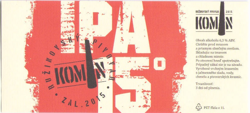 Bratislava - Komin - IPA 1 priecne