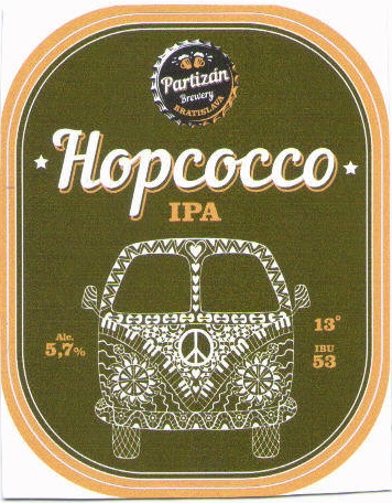 Bratislava  - Partizan Brewery - Hopcocco velka