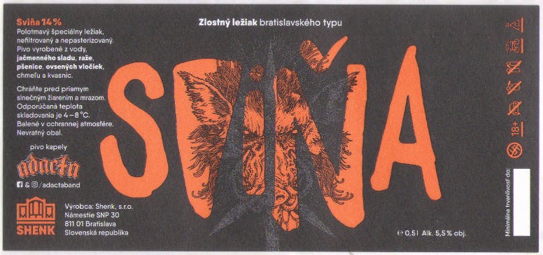 Bratislava - Shenk - Svina