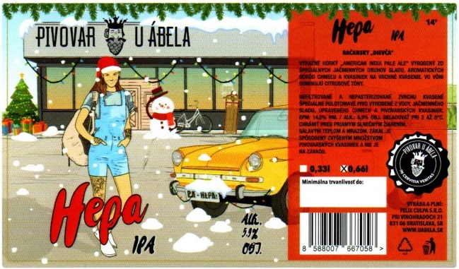 Bratislava - U Abela - Hepa 3 vianocna