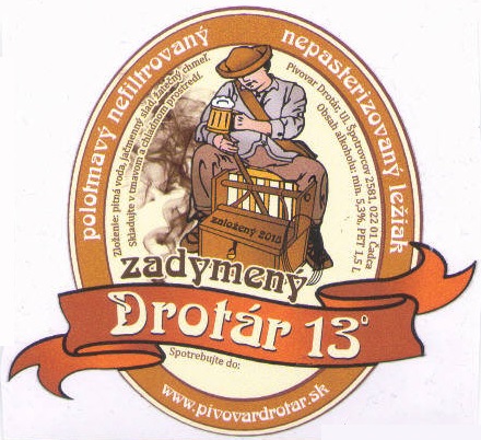 Drotar 13 zadymeny polotmavy