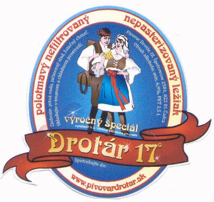 Drotar 17 vyrocny polotmavy