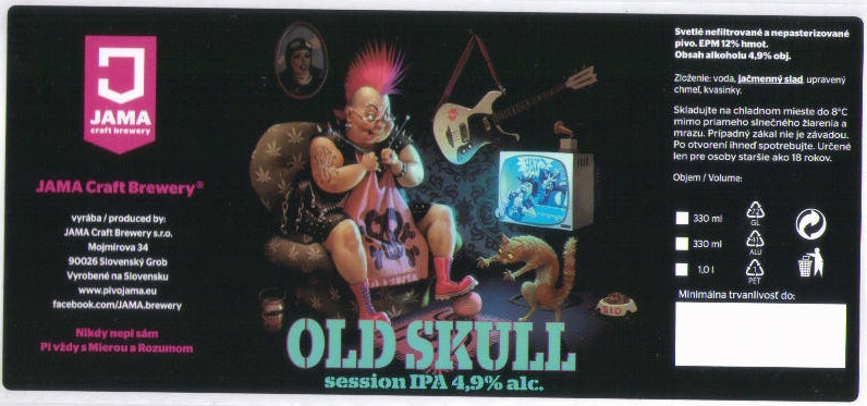 Chorvatsky Grob - Jama - Jama - Old Skull