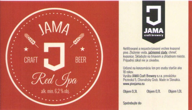 Chorvatsky Grob - Jama - Red Ipa