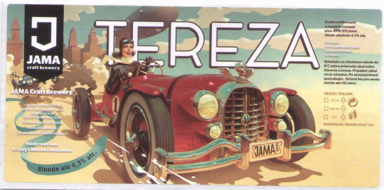 Chorvatsky Grob - Jama - Tereza - Blonde Ale