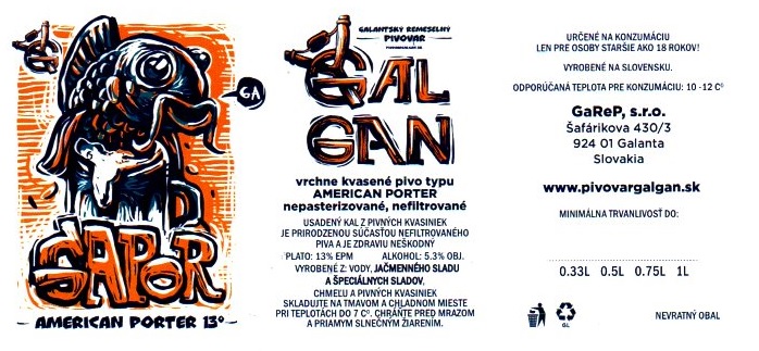 Galanta - Galgan - Gapor