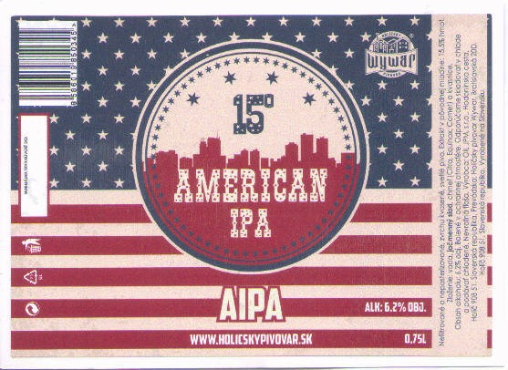 Holíč - Wywar - American IPA 2 - 6,2% - 3 znacky - x