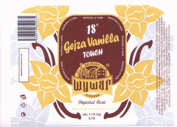 Holíč - Wywar - Gejza Vanilla Touch - x
