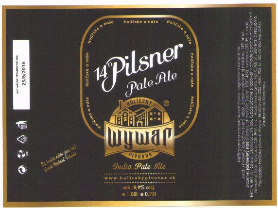 Holíč - Wywar - Pilsner Pale Ale 1 - x