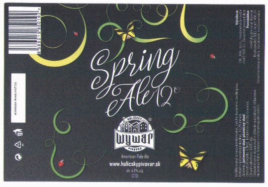 Holíč - Wywar - Spring Ale 2