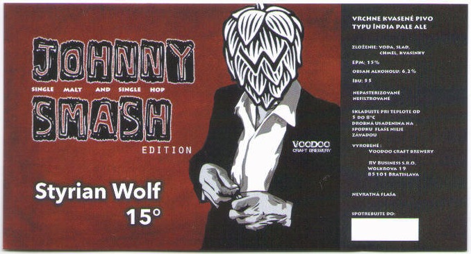 Bratislava - Voodoo Craft Brewery - Styrian Wolf