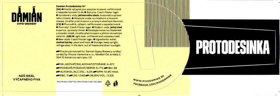 Protodesinka - 0,33l