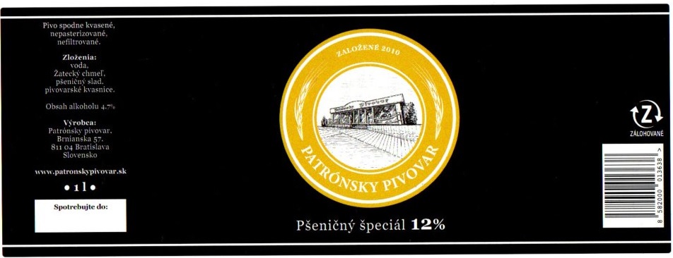 Bratislava - Patronsky - Psenicny special